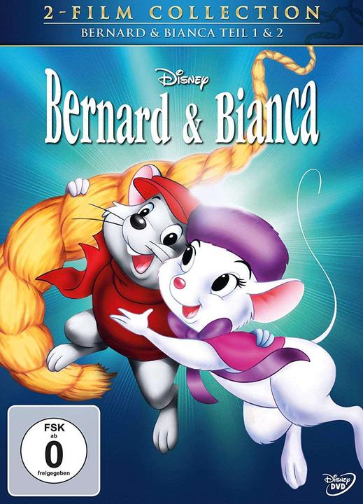 Actual product image Disney Interactive Studios Bernard & Bianca - The Mouse Police & Bernard and Bianca in Kangaroo Land (DVD, 2018, German)