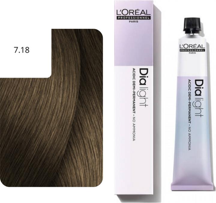 Actual product image L'Oréal Professionnel Slide Light (7.18)