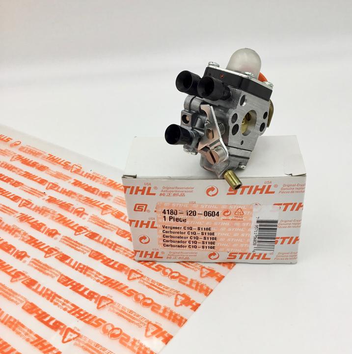 Actual product image Stihl Original carburettor C1Q-S110E FS, KM, FC, HL, HT, SP, 41801200604