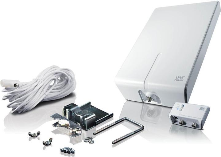 Actual product image One for All DVB-T FHD Outdoor SV-9455 (Flat antenna, 48 dB, DAB/ DAB+, DVB-T / -T2)