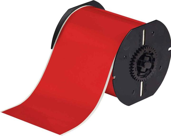 Produktbild Brady B30C-4000-569-RD, Hochleistungs-Polyester, Rot, 101,6mm x 30,48m, permanent, Endlos (117973)
