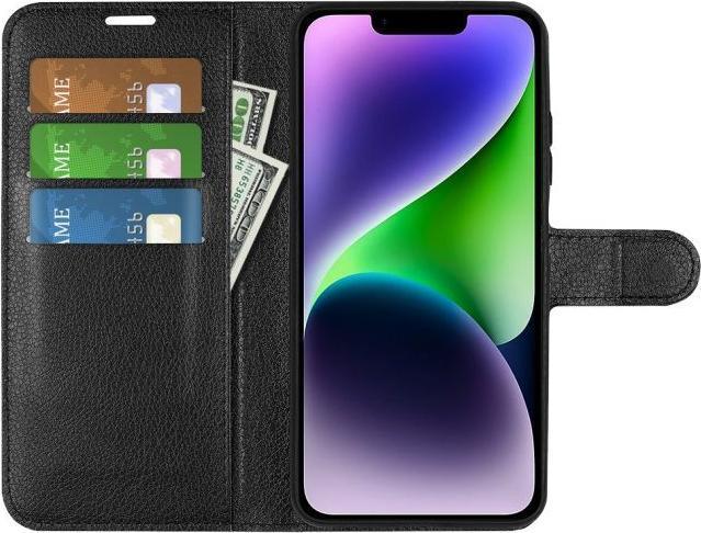 Immagine prodotto MU Classic Serie di copertine per libri in pelle Litchi (Apple iPhone 15 Plus)
