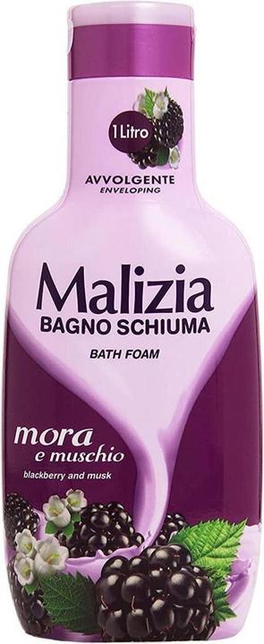 Produktbild Malizia Morra e Muschio Moschus and Berries Bath Foam 1000ml (1000 ml, Badeperlen)