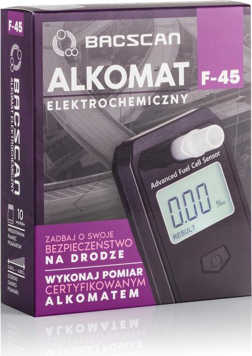 Produktbild Bacscan F-45 Alkohol-Tester 0 - 4%