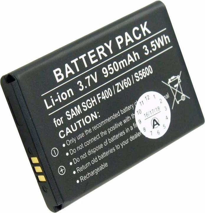 Actual product image Samsung Akku SGH-F400, -L700, SGH-J800