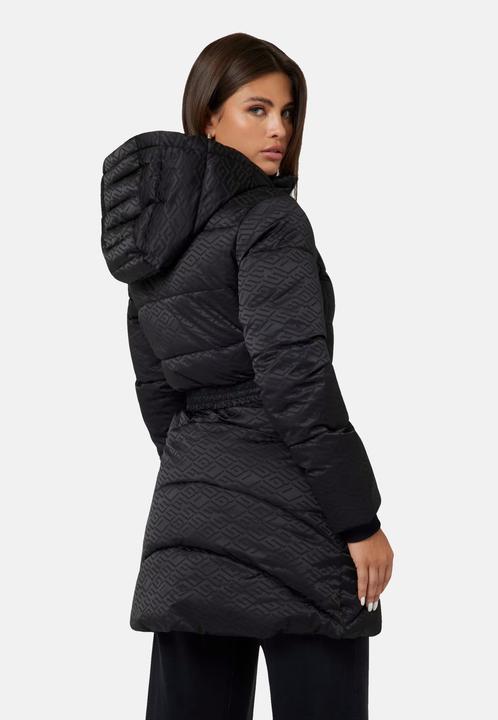 Produktbild Guess Mantel Steppmantel SELINE LOGO MIDI PUFFER (M)