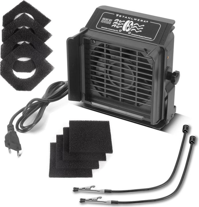 Produktbild Stahlwerk Lötabsaugung FE-27 ST mit 2-fach-Filter Dunstabzug / Rauchabsaugung (Aktivkohlefilter)