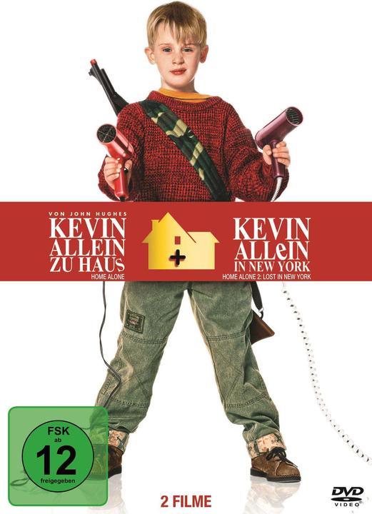 Disney Interactive Studios Kevin - Allein zu Haus / Kevin - Allein in New York (2 Filme, 1 Disc) (DVD, Deutsch)