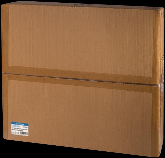 Actual product image LogiLink LCD KVM console with 19" TFT monitor & keyboard(EN)