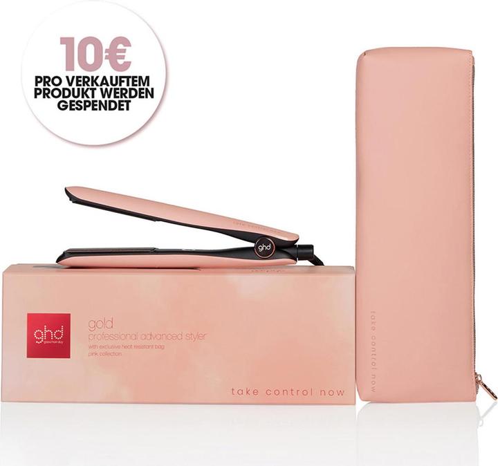Actual product image ghd Pink Gold Styler (Straightening iron)