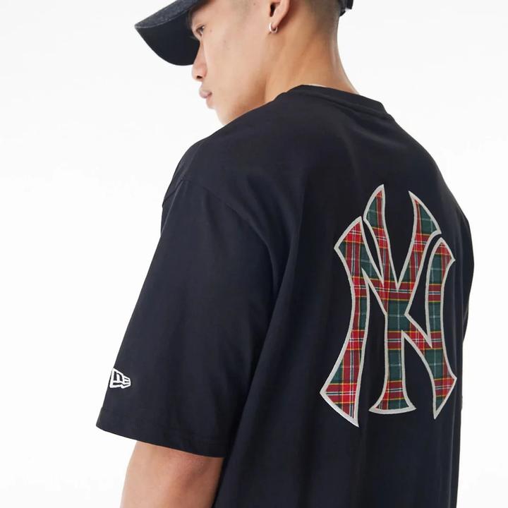 Actual product image New Era t-shirt new york yankees mb tartan infi (L)