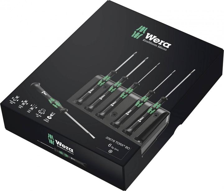 Produktbild Wera 2067/6 TX BO Rack (Torx (TX))