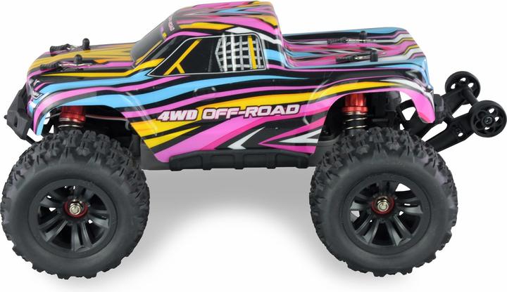 Actual product image Amewi RC Car HyperGo Monster Truck Li-Po 1050mAh coloured/14+ (RTR Ready-to-Run)