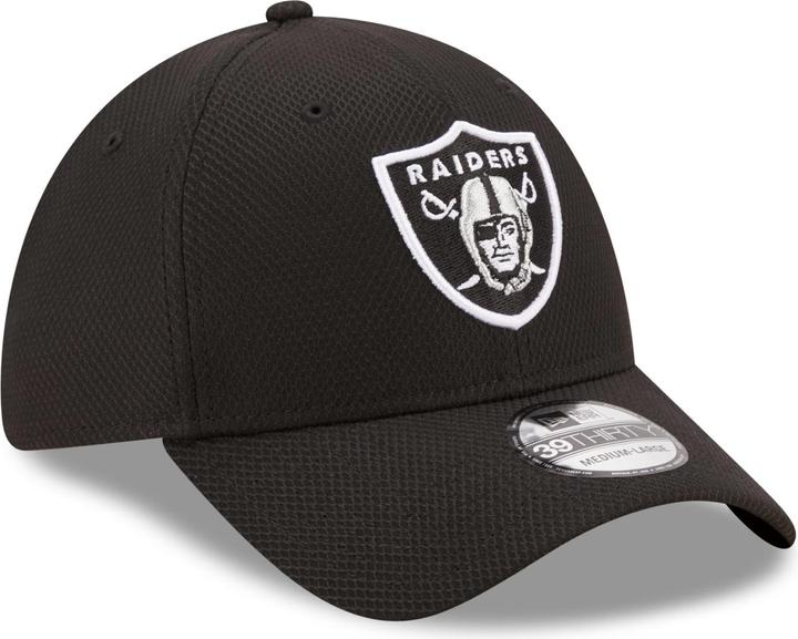 Produktbild New Era 39Thirty Diamond Cap - Las Vegas Raiders - M/L (M/L)