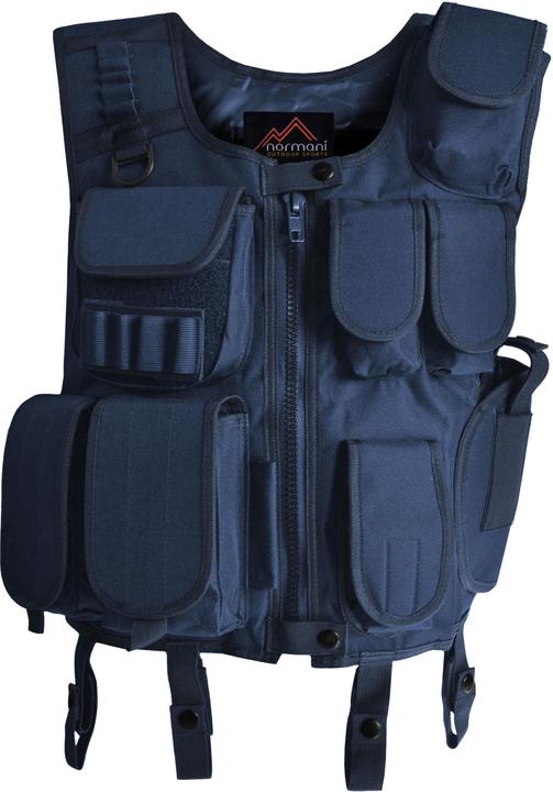 Actual product image Normani Waistcoat with detachable Velcro patch Tac Charge-V (M/L)