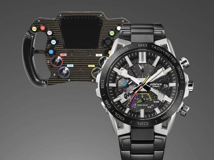 Image du produit Casio EQB-2000DC-1AER Edifice solaire 47mm 10ATM (Montre analogique, Chronographe, 47 mm)