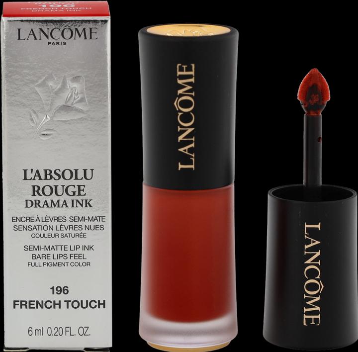 Actual product image Lancôme L'Absolu Rouge Drama Ink 196 French Touch (196 French Touch)