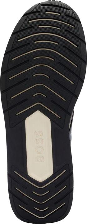 Actual product image BOSS Mens Kurt Leather Running Trainers (38)