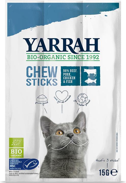 Immagine prodotto Yarrah BIO gomme da masticare per gatti (Junior, Adulto, Senior, 1 pz., 15 g)