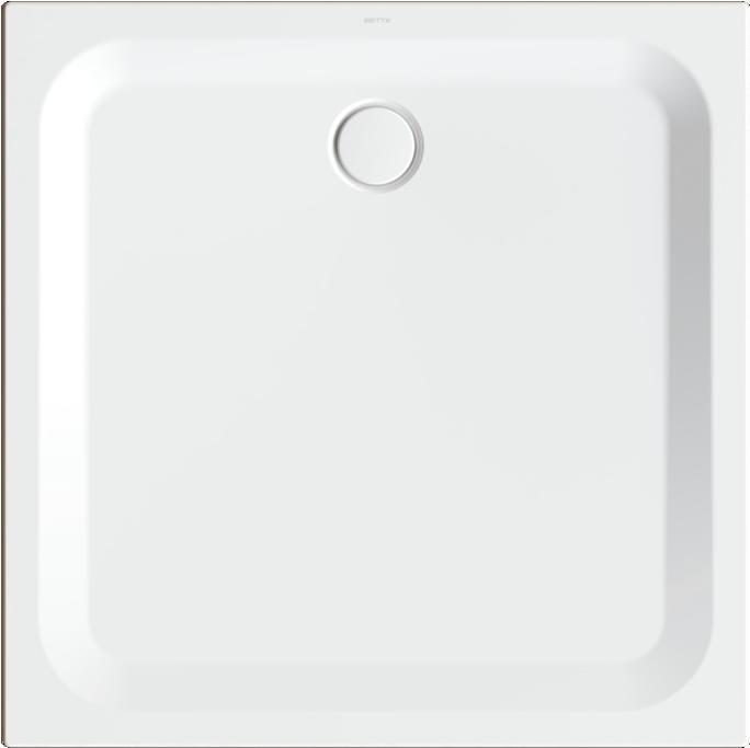 Produktbild Bette Duschwanne Ultra 1100 x 1100 x 35 mm wei glatt 8743-000