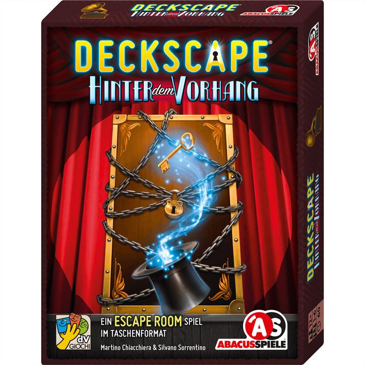 Produktbild Abacus Deckscape Hinter dem Vorhang (Deutsch)