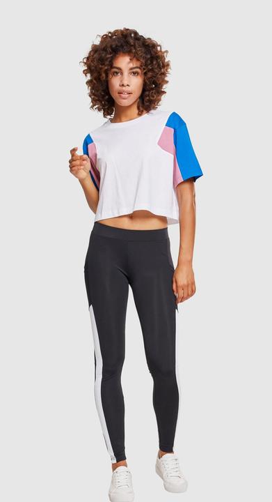 Produktbild Urban Classics Ladies 3-Tone Short Oversize Tee (XS)