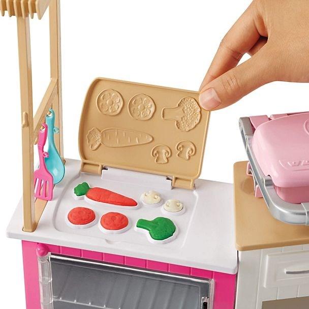 Produktbild Barbie Deluxe Küche Spielset & Puppe