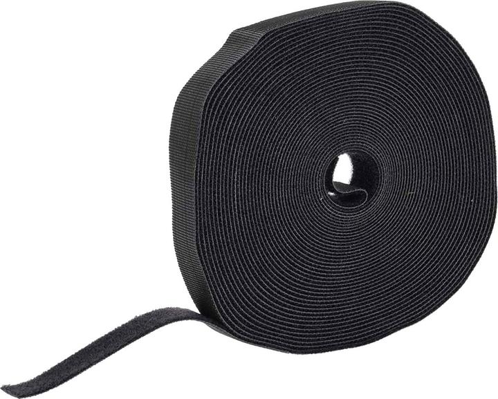 Actual product image Nedis Velcro Roll for Cable 910 x 1.6 cm Black Unisex (9100 mm)