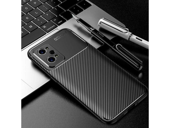 Produktbild Screenguard Realme GT Neo2 Hülle Carbon Design TPU Case (Realme GT Neo 2)