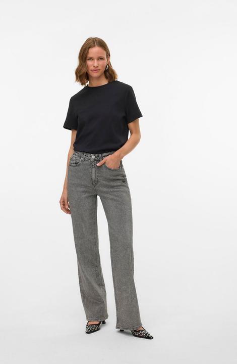 Immagine prodotto Vero Moda VMTESSA Jeans a vita alta a gamba larga Taglio ampio (W25/L32)