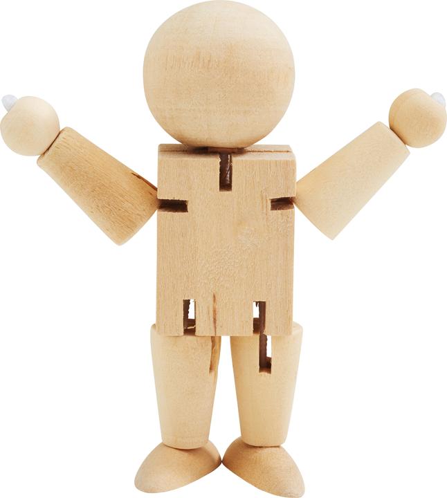 Produktbild Creativ Company Bewegliche Figuren, H 8 cm, 5 Stück
