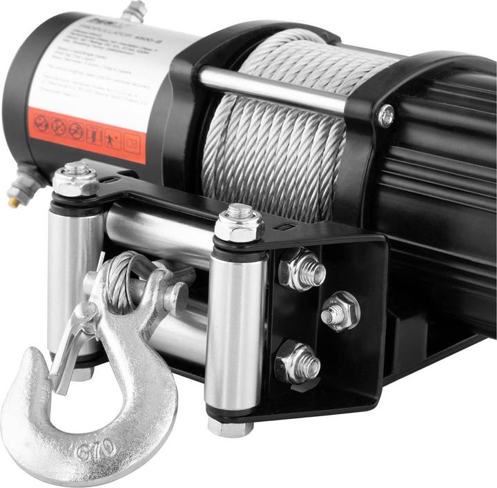 Actual product image MSW Electric Winch - 2,040 kg - 4,500 lbs