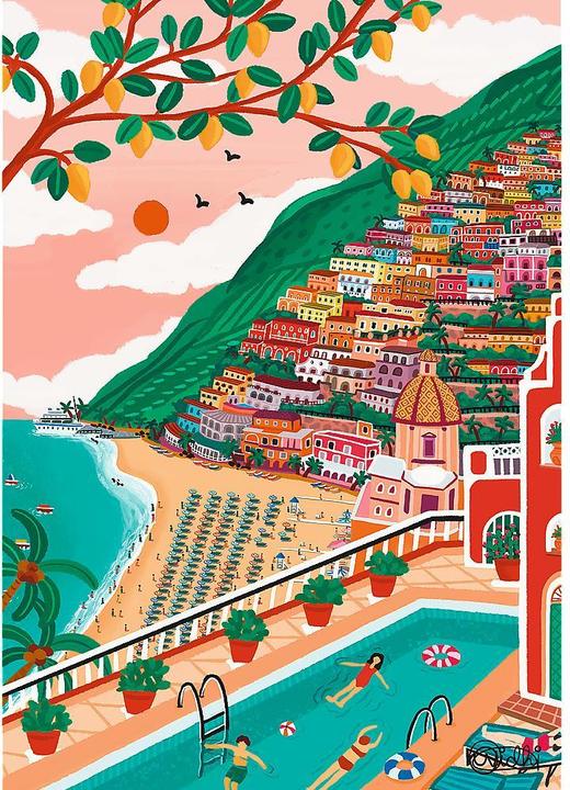 Produktbild Trefl Positano, Italien (1000 Teile)