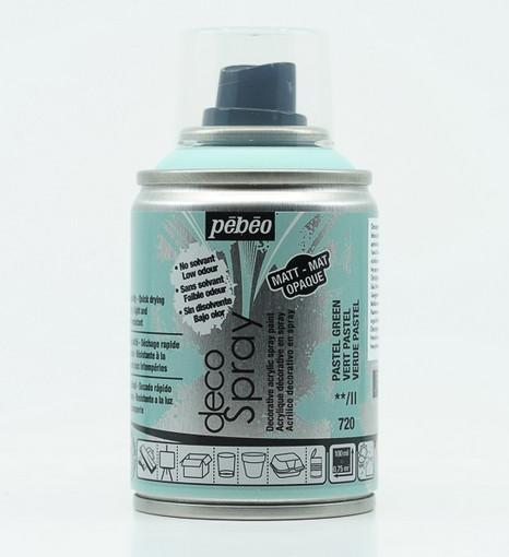Actual product image Pebeo Decospray Matt acrylic paint (Pastel green, 100 ml)