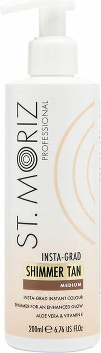 Actual product image St. Moriz St Moriz Professional Insta-Grad Shimmer Tan Illuminating Bronzing Instant Fake Tan Body Lotion with (Self tanning serum, 200 ml)