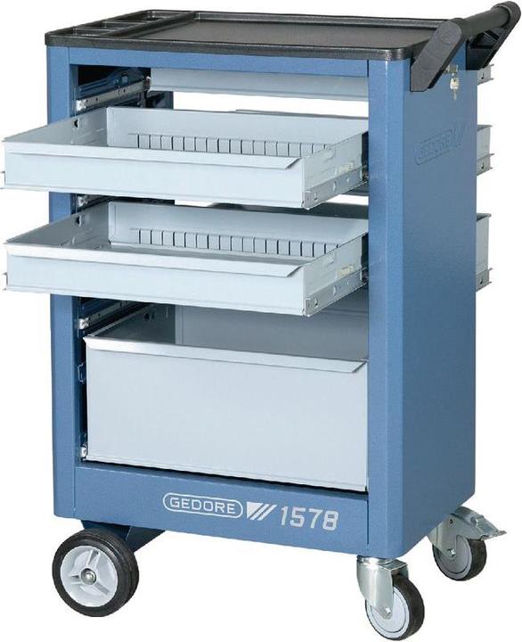 Produktbild Gedore 1578 Werkzeugwagen mit 6 Schubladen (1 x)