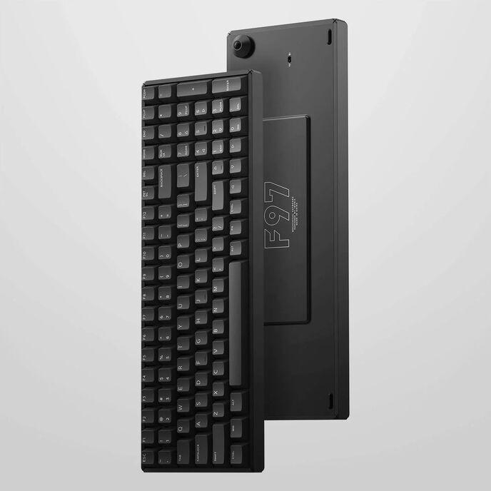 Image du produit Iqunix F97 Dark Side Wireless RGB Cherry Red -n??pp??imist?, musta (ING. Int., Sans fil)