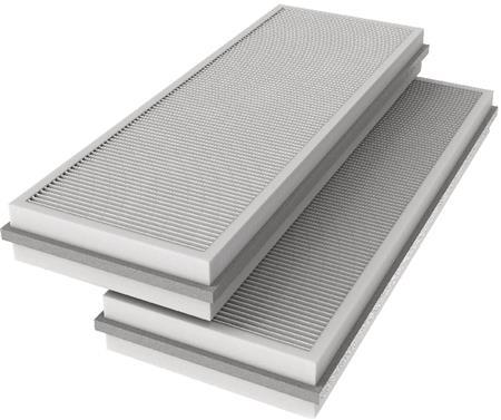 Produktbild Systemair Plattenfilter, Set in Filterklasse F7/M5 für VSR500, Zuluft F7 (ePM1 60%) 487x288x24 mm un