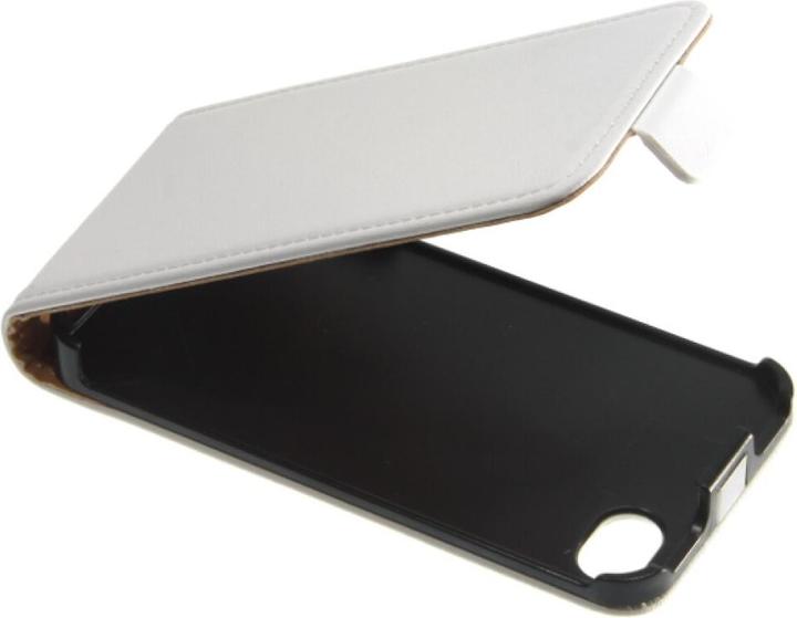 Image du produit OEM Slim Leather Flip Case iPhone 4/4s blanc (Apple iPhone 4s, Apple iPhone 4)
