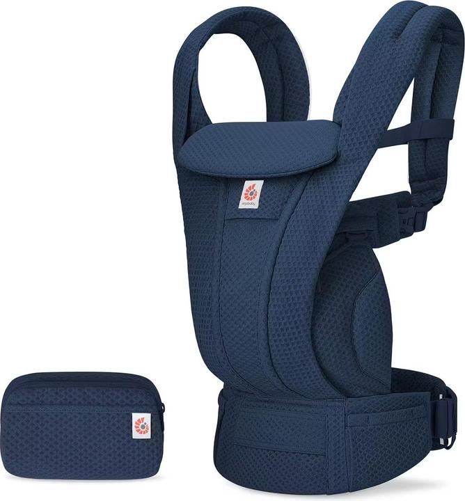 Ergobaby Omni Deluxe Mesh Babytrage - Midnight Blue