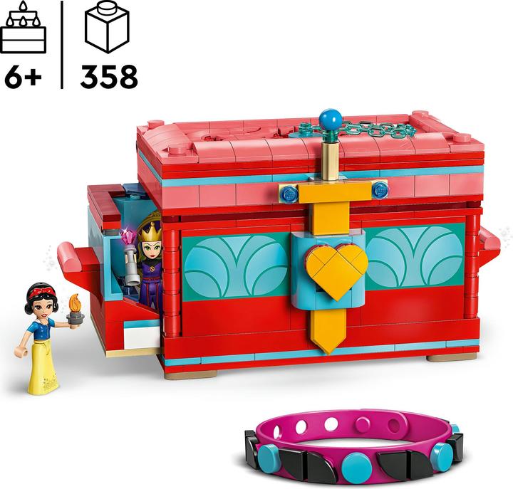 Actual product image LEGO Snow White's jewellery box (43276, LEGO Disney)