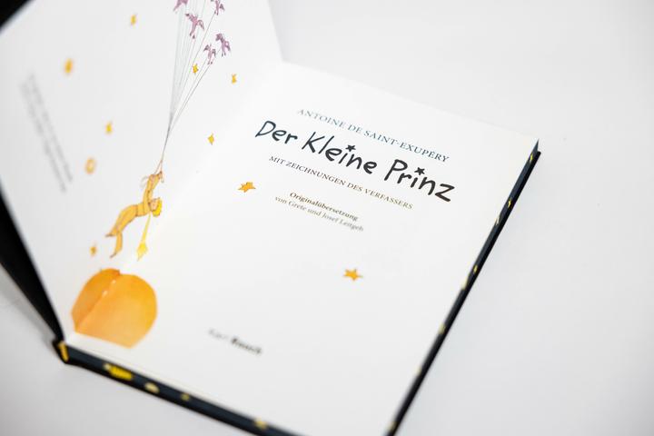 Produktbild Der kleine Prinz. Black (Deutsch, Grete und Josef Leitgeb, Antoine de Saint Exupéry, 2024)