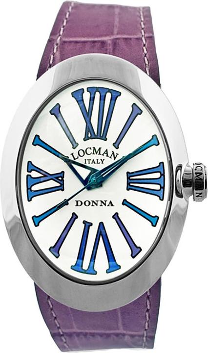 Produktbild Locman Italy Damenuhr Donna lila Ref. 0410 (Analoguhr, 34.50 mm)
