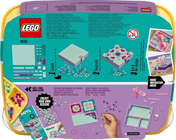 Actual product image LEGO jewellery box (41915, LEGO Dots)