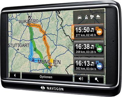 Produktbild Navigon 70 Plus Live, TMC, Europakarten