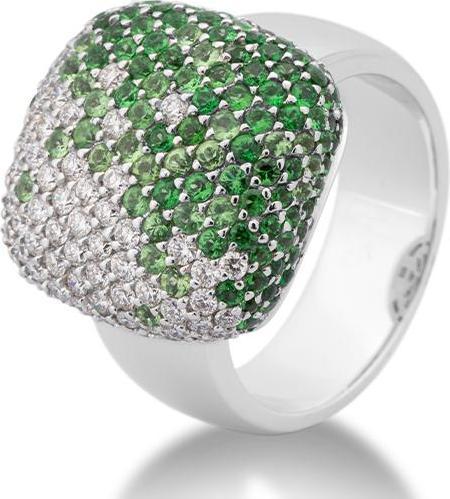 Breuning RING - TSAVORITE HELL DE 5/Brill. 1,091 Ct. G/if