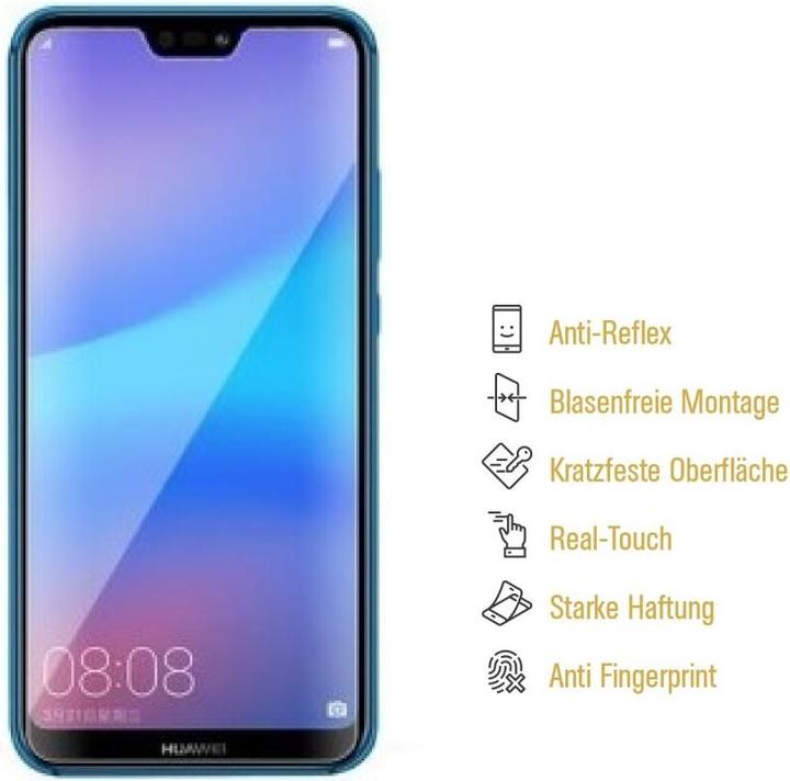 Produktbild Protectorking 6x Panzerfolie Anti-Shock matt entspiegelt (6 Stück, Huawei P20 Lite)