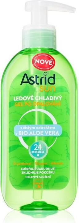 Image du produit Astrid Gel Sun Ice Cooling après le bain de soleil (200 ml, Gel après-soleil)