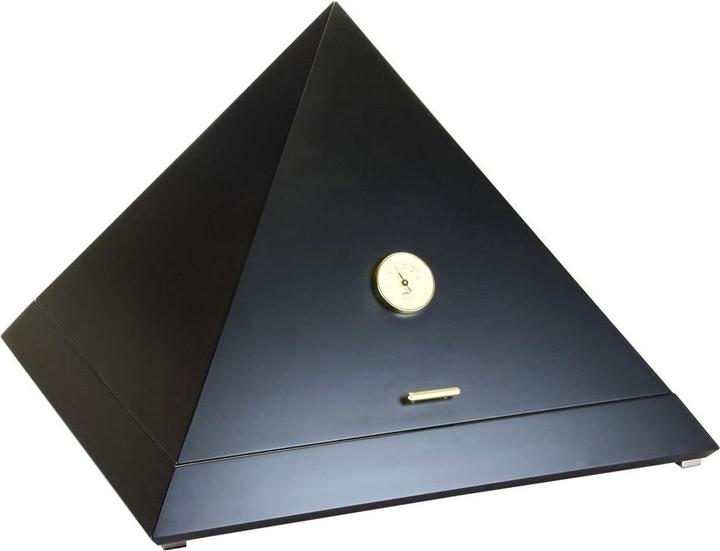 Produktbild adorini Humidor Pyramid - Deluxe L schwarz - neue Version = korrekte ID 1425