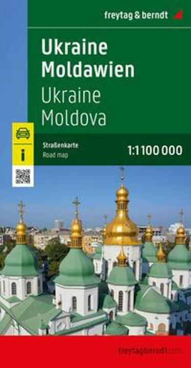 Produktbild Ukraine - Moldawien, Strassenkarte 1:1.000.000, freytag & berndt